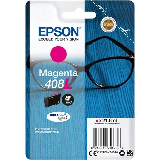 [T09K340 ] CARTUCHO EPSON T09K340 MAGENTA 408L