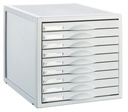 MODULO ARCHISYSTEM 8409C GS DE 9 CAJONES DE 22 MM. GRIS