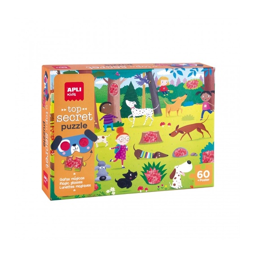 [19219] CAJA APLI 19219 PUZLE SECRET PERROS 60U