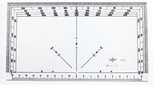 [165220] TRANSPORTADOR 165220 NAUTICO 20 Cmts 180 GRADOS