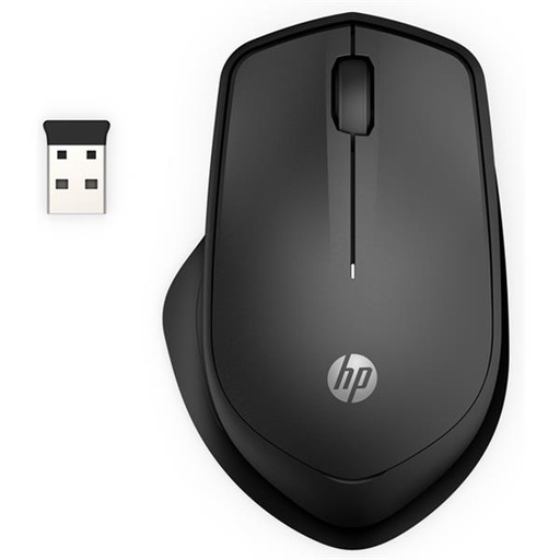 [19U64AA] MOUSE HP 19U64AA INALAMBRICO 280 SILENCIOSO COLOR NEGRO