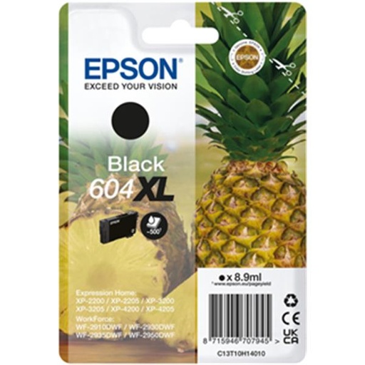 [T10H140] CARTUCHO EPSON T10H140 NEGRO 604XL 
