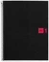 CUADERNO MR2472 NB1 A4 80 CLA PP ROJO
