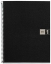 CUADERNO MR2473 NB1 A4 80 CLA PP GRIS
