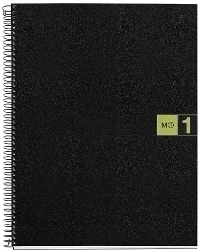 [MR2474] CUADERNO MR2474 NB1 A4 80 CLA PP VERDE