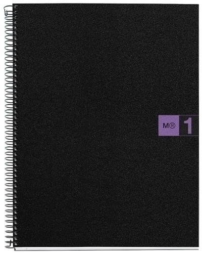 [MR2477] CUADERNO MR2477 NB1 A4 80 CLA PP VIOLETA