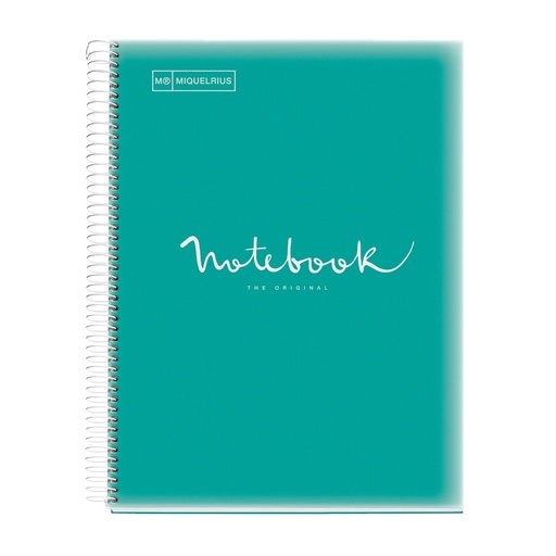 [MR46691] CUADERNO MR46691 NB8 A4 160 CLA 90G PP EMOTION TURQUESA