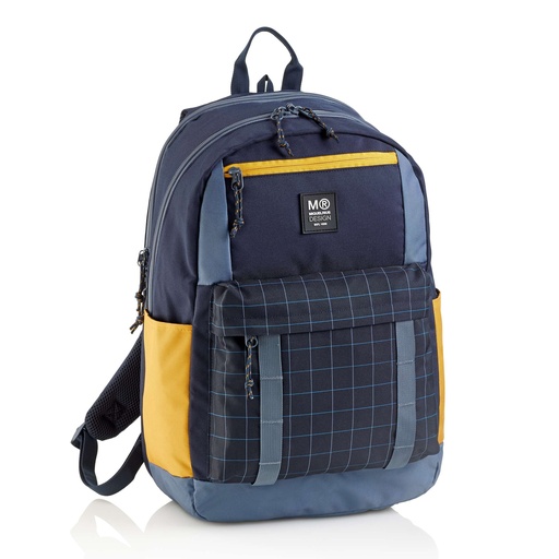 [MR19517] MOCHILA MR19517 TRIPLE AMSTERDAM REC. RIDER SQUARE NEGRO