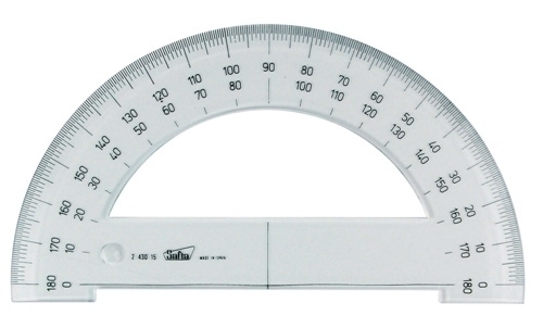 [430915] SEMICIRCULO CRISTAL SAFTA 430915 15 CENTIMETROS