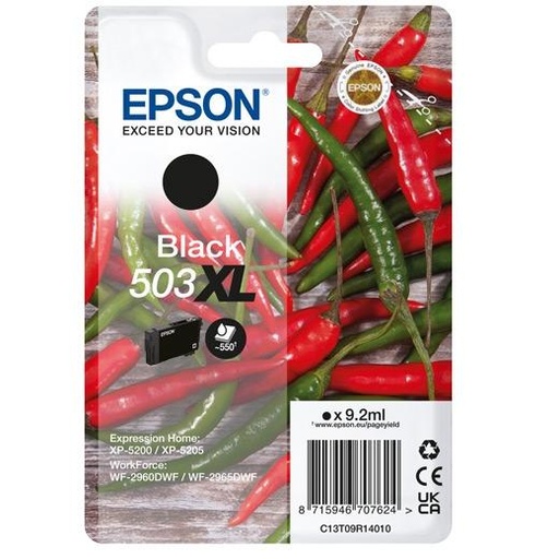 [T09R140] CARTUCHO EPSON T09R140 503XL NEGRO PIMIENTO