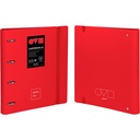 CARPETAS GRAFOPLÁS 88104051 4D35 A4   UNEQ MINIMAL ROJO