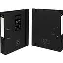 ARCHIVADOR GRAFOPLÁS 17262810 POLYFOAM A4 65MM NEGRO UNEQUAL MINIMAL 