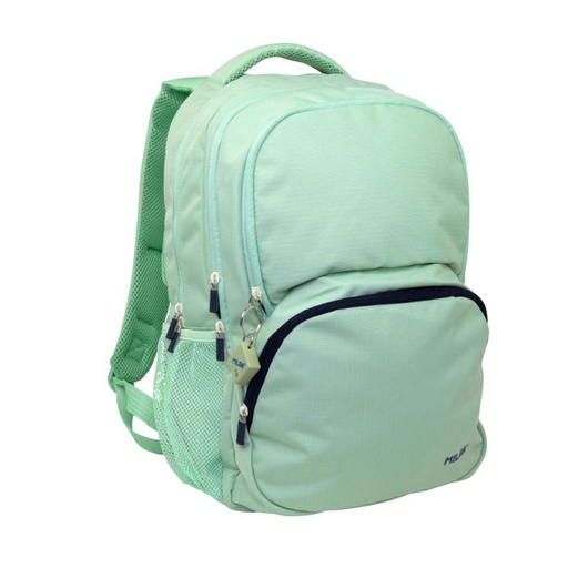 [624604SNCGR] MOCHILA MILAN 624604SNCGR ESCOLAR CAP. 25L S.1918 VERDE