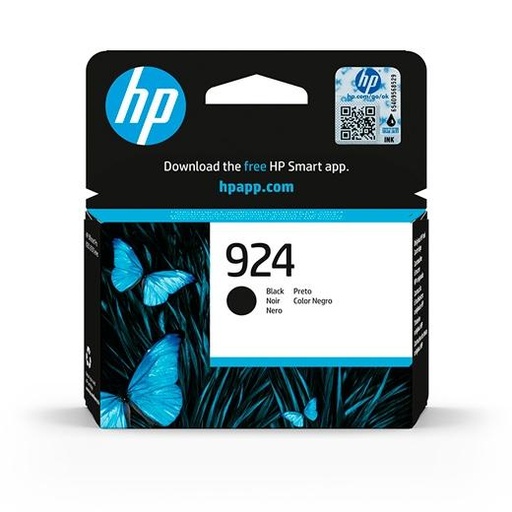 [4K0U6NE] CARTUCHO HP 4K0U6NE NEGRO OFFICEJET/PRO 8120 AND 8130 SERIES. 500 P - Nº 924