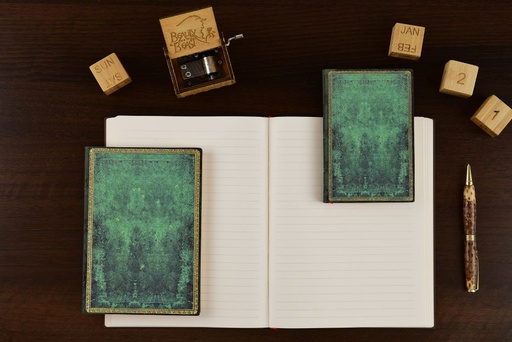 [DED5801] AGENDA PAPERBLANKS DED5801 2025 DP 12 / PACIFIC BLUE BOLD / MAXI / HORIZONTAL