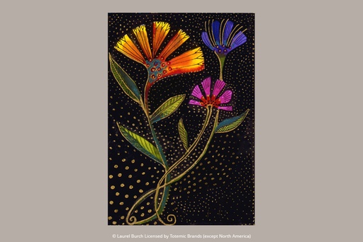 [FED5839] AGENDA PAPERBLANKS FED5839 2025 FP 12 / WILD FLOWERS / MIDI / DAY-AT-A-TIME