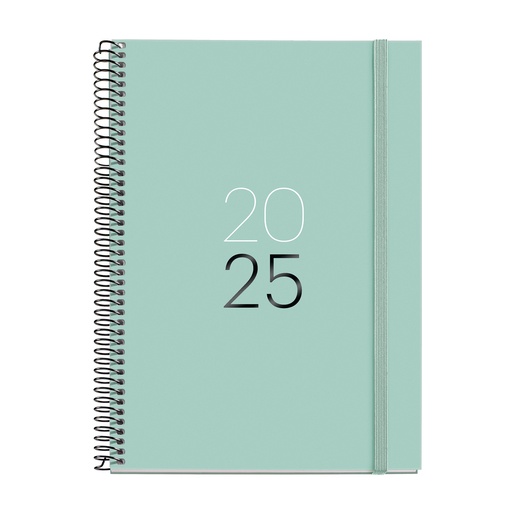 [MR34448] AGENDA MR34448 ESPIRAL PLUS S/V-CAT CALM AQUA 25