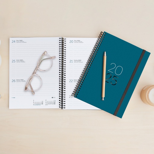 [MR34451] AGENDA MR34451 ESPIRAL PLUS S/V-CAT CALM OCEAN 25