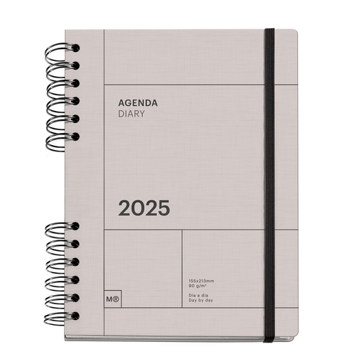 [MR34789] AGENDA MR34789  PLUS W-O D/P GRIS BASICS 25