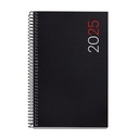 AGENDA MR38820 ESPIRAL ACTIVA S/V-CAT PP CITY NEGRO25