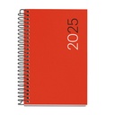 AGENDA MR39437 ESPIRAL CADDY D/P-CAT PP CITY ROJO 25