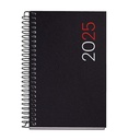 AGENDA MR39436 ESPIRALCADDY D/P-CAT PP CITY NEGRO 25