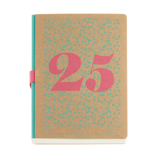 [MR34277] AGENDA MR34277 PLUS D/P KRAFT HOJAS BASICS 25