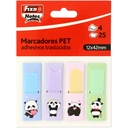 INDICE FIXO 65001099 PACK POPUP 4MARCADOR 25H 12X42MM PANDAS