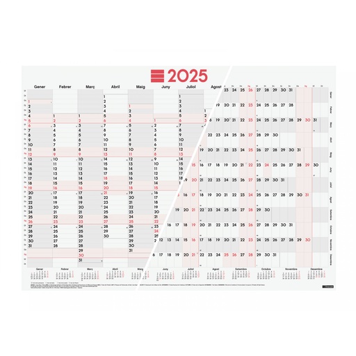 [780370025] PLANIFICADOR POSTER FINOCAM 780370025 MIXTO POSTER PLANIFICADOR 2025CAT+