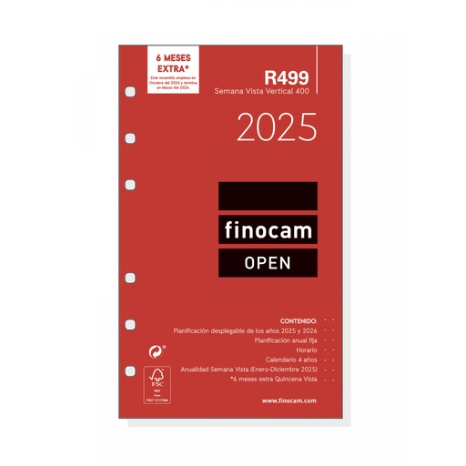[711670025] RECAMBIO FINOCAM 711670025 OPEN R598 REC.ANUAL.500 1DP 2025+