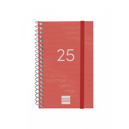 [741473026] AGENDA FINOCAM 741473026 ESPIRAL YEAR E3 SVH 2026 ROJO CAT+