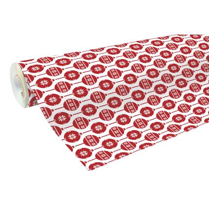 [201342C] ROLLO PAPEL REGALO 201342C ALIANZA RL 50X0.70M BOLAS ROJAS