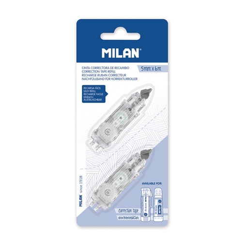 [BWM10467] RECAMBIO MILAN BWM10467 CINTA CORRECTORA CILINDRICA 5MMX6 M.