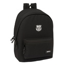 MOCHILA SAFTA 642485820 F.C.BARCELONA CHICA NEGRO DOBLE PARA PORTATIL 15.6 + USB