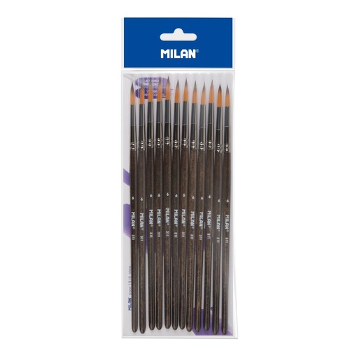 [80466B] PACK PINCELES 80466B Nº 6 SERIE 311 SINTETICO REDONDO