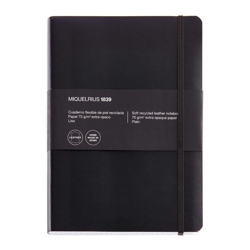[MR10405] CUADERNO MR10405 FLEXIBLE PIEL 4º LISO NEGRO