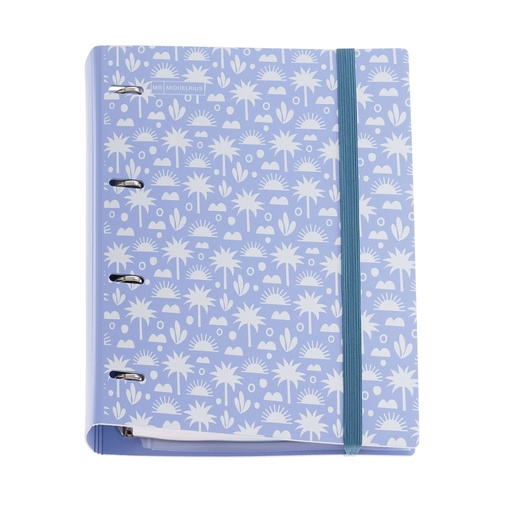 [MR15114] CARPEBLOC MR15114 POLYFOAM CON RECAMBIO A4 4 ANILLAS TROPICAL