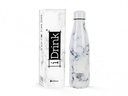 BOTELLA iDrink ID0425 TERMICA 500 ML MARGLE WHITE