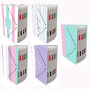 CARPETA MARIOLA 0919FR-EX FUELLE ACORDEÓN 12 C/GOMA FOLIO CARTÓN FORRADO PLASTIFICADO DISEÑOS SURTIDOS