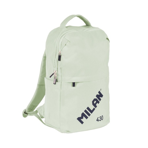 [624201SNCGR] MOCHILA MILAN 624201SNCGR COLECCION 430 SINCE 1918 BEIGE CON CIERRE BLOQUEABLE