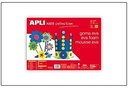 GOMA EVA APLI 12769 400x600x2MM BLANCO 5UN