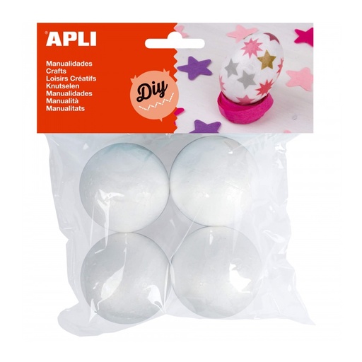 [13475] BOLAS APLI 13475 Ø50MM POREXPAN 4UN
