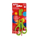 TIJERA APLI 12815 13CM PRESCOLAR VERDE