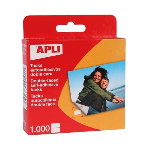 [114] TACKS APLI 114 12x16 AUTOADH. 1000UN