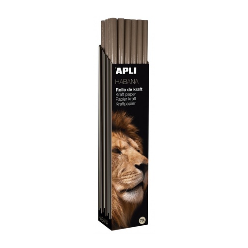 [14461] ROLLO KRAFT APLI 14461 1x50M MARRON 80GR