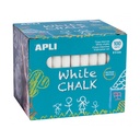 TIZA APLI 14577 BLANCA REDONDA 100UN