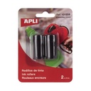 RECAMBIO APLI 101558 TINTA NEGRA ETIQUETADORA 101418 2UN
