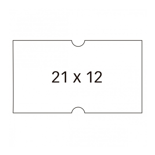 [100910] ETIQUETAS APLI 100910 21x12 PERM. PACK 6 R 