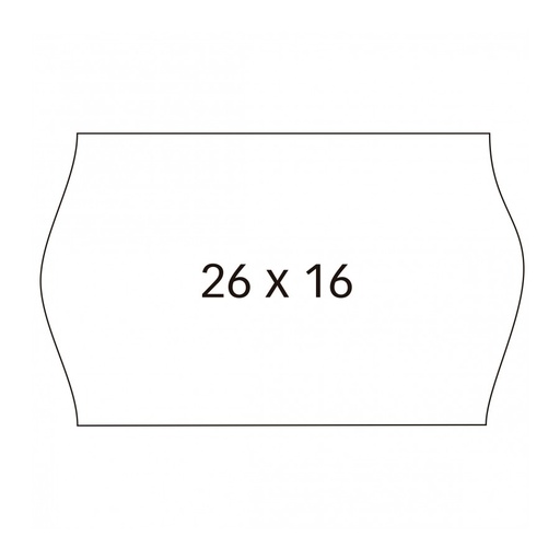 [100923] ETIQUETAS APLI 100923 26x16 REMOV. PACK 6 R