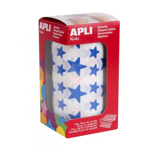 [4888] GOMETS APLI 4888 12,5 / 19,5MM ESTRELLA AZUL 2360UN